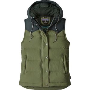 Patagonia Bivy down vest rare green on green